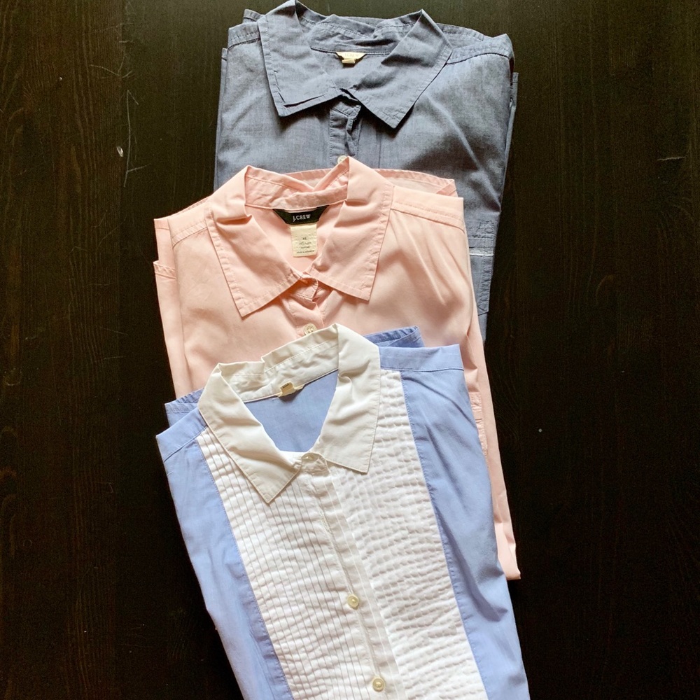 Three J. Crew Tunics